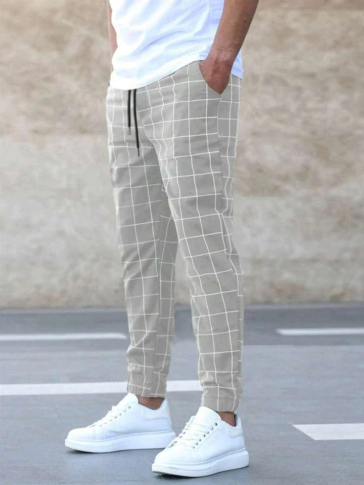 Aldo™ - Pantaloni Jogger a Quadri