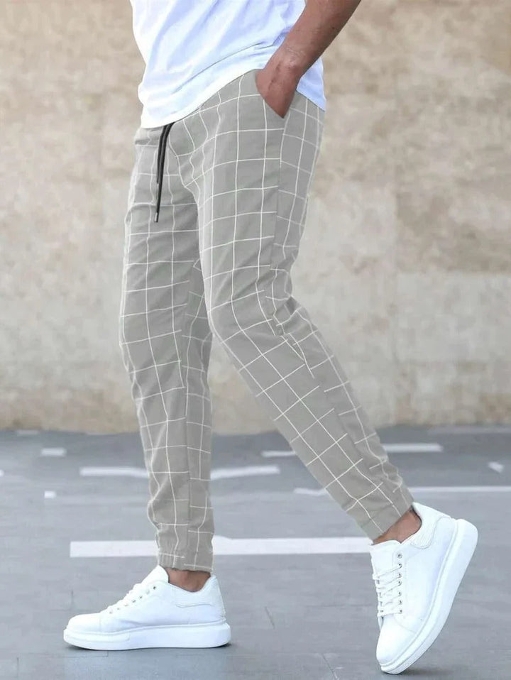 Aldo™ - Pantaloni Jogger a Quadri