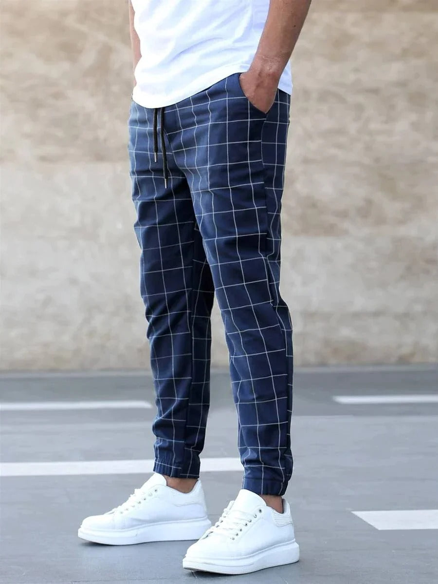 Aldo™ - Pantaloni Jogger a Quadri