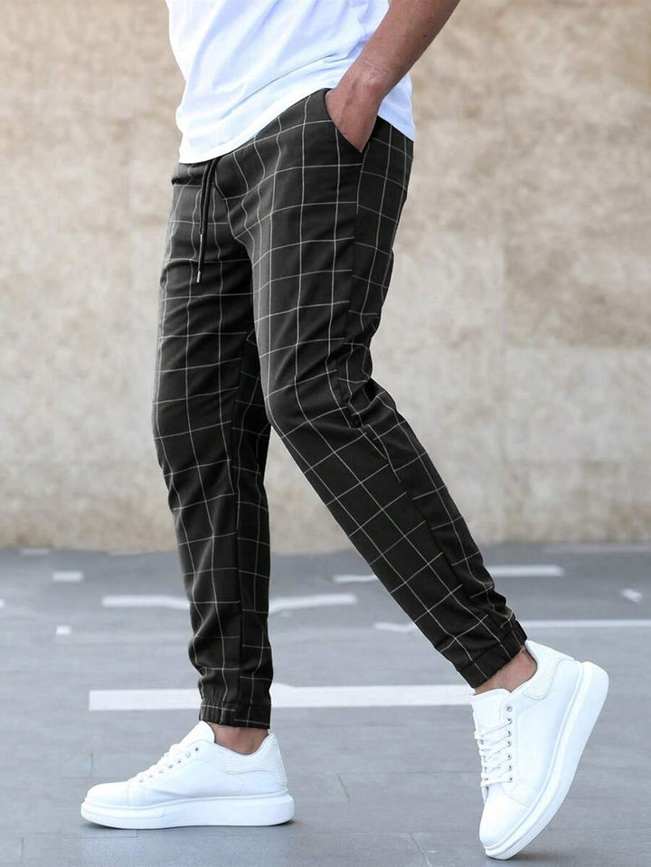 Aldo™ - Pantaloni Jogger a Quadri