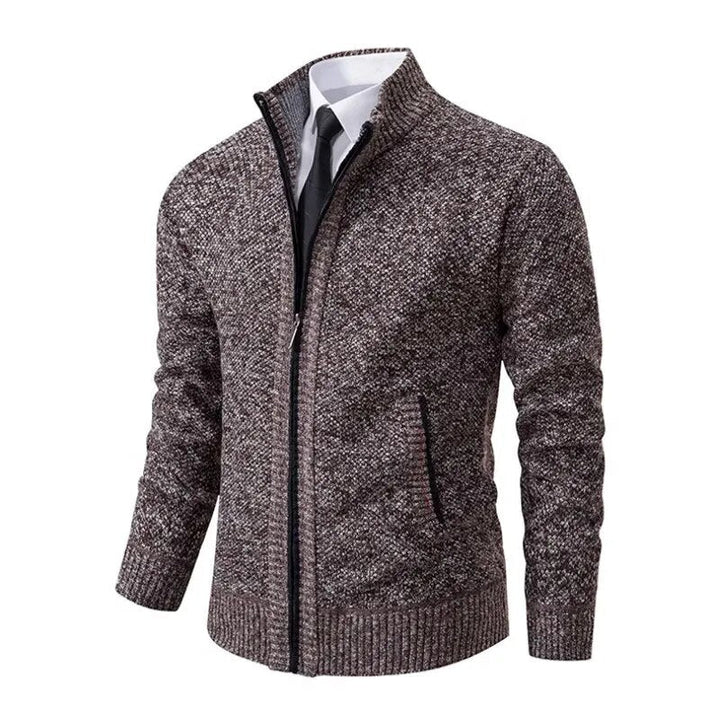 Fabio - Giacca Classica con Zip in Cotone