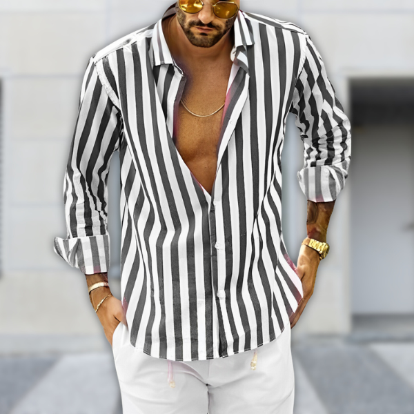 Antonio™ - Camicia Estiva a Righe