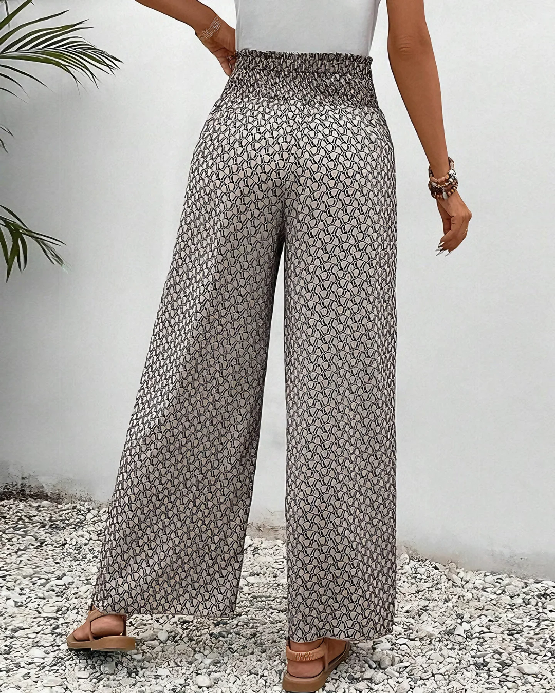 Tessa™ - Pantaloni a Gamba Larga Eleganti