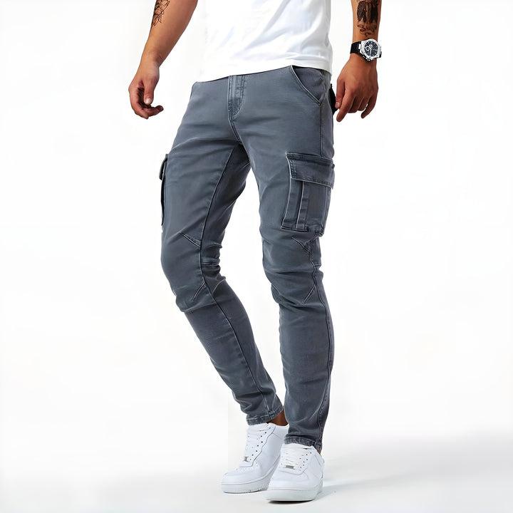 Marco™ - Pantaloni Cargo in Denim Elasticizzato