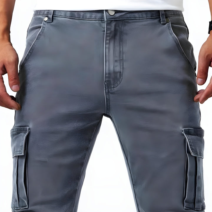 Marco™ - Pantaloni Cargo in Denim Elasticizzato