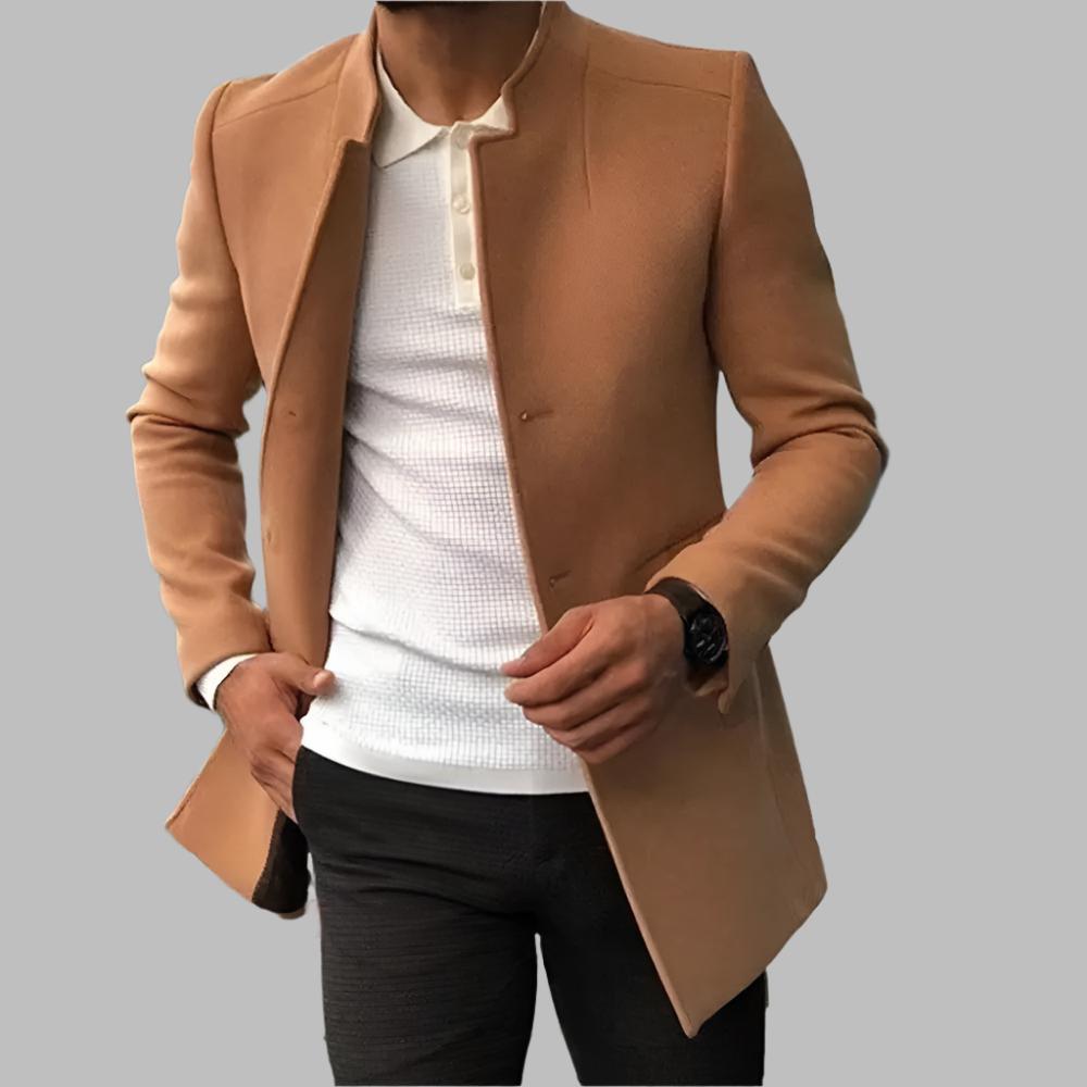 Bruno™ - Elegante Cappotto da Uomo in Lana