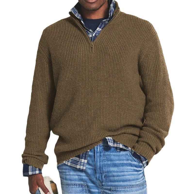 Aldo™ - Maglione Zip in Cotone