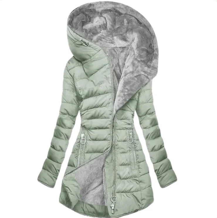 Parka Elegante in Lana Donna