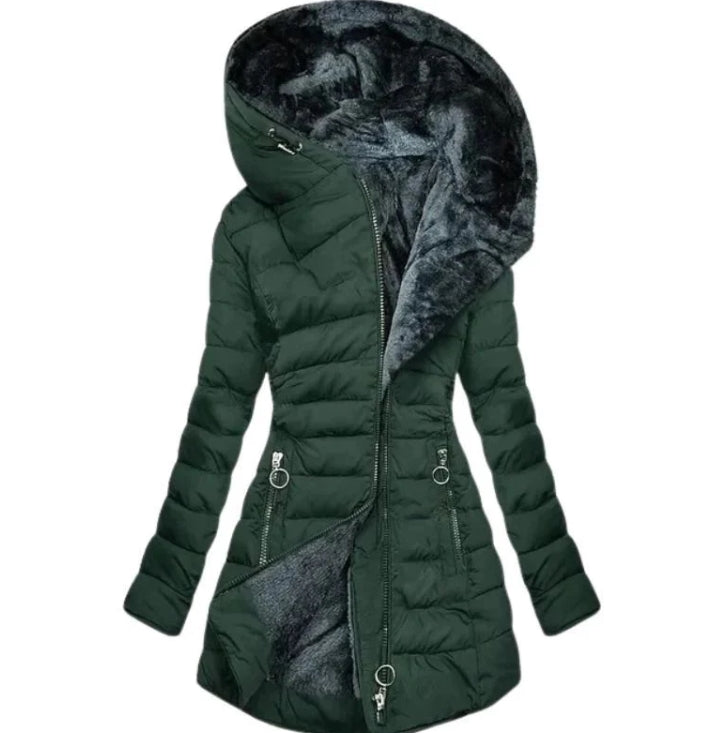 Parka Elegante in Lana Donna