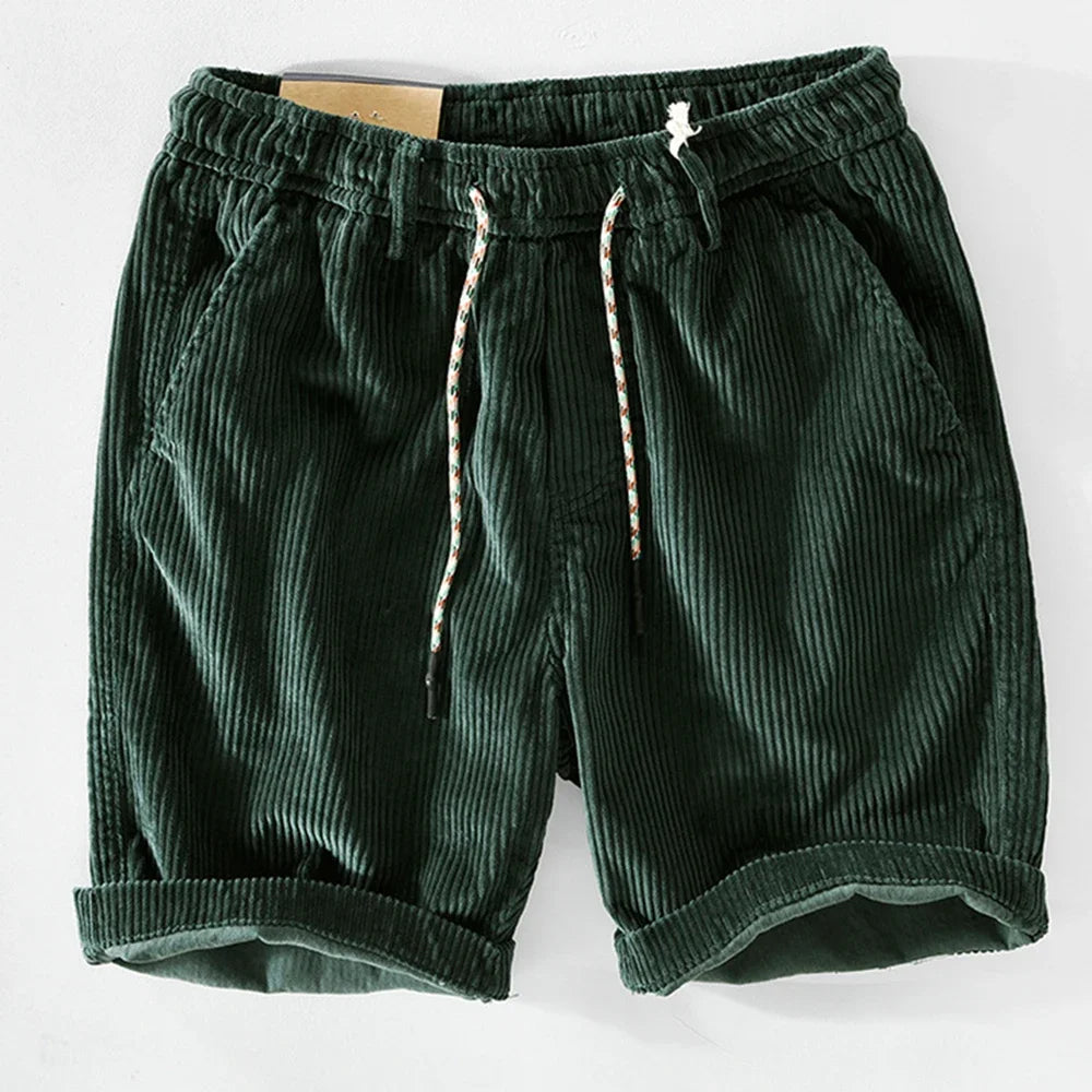 Pantaloncini da spiaggia estivi da uomo, con tasche multiple Pantaloncini da spiaggia estivi da uomo, con tasche multiple