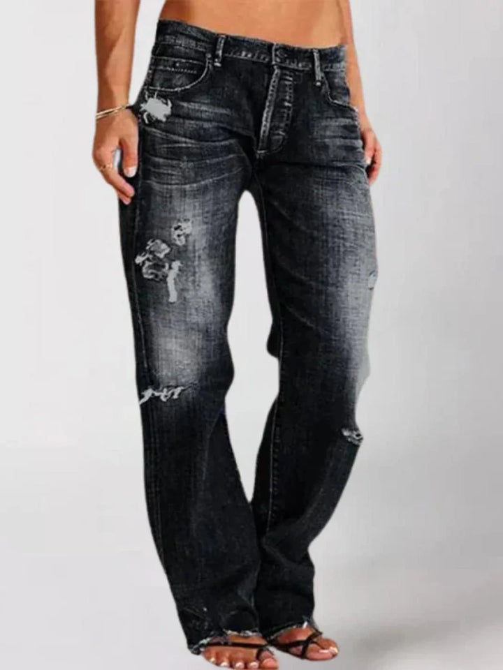 Carla™ - Eleganti Jeans a Vita Bassa