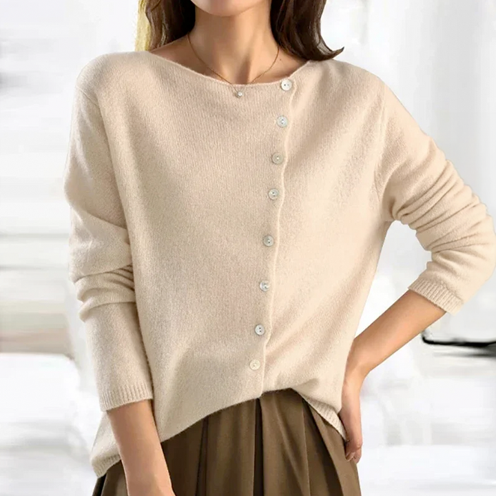 Tina™ - Elegante Cardigan in Lana