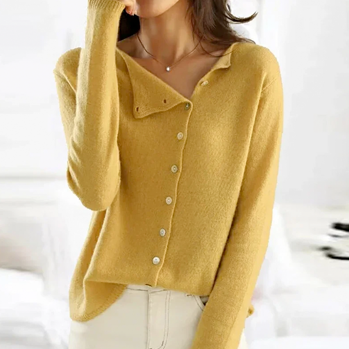 Tina™ - Elegante Cardigan in Lana