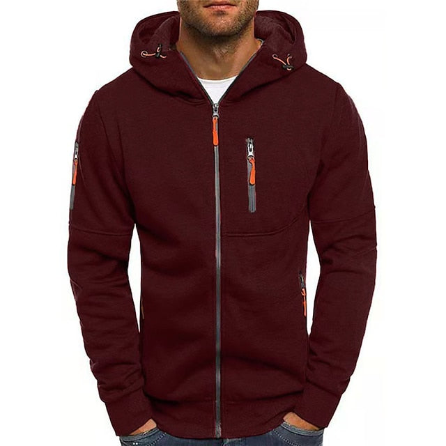 Marco™ - Hoodie in Cotone da Uomo