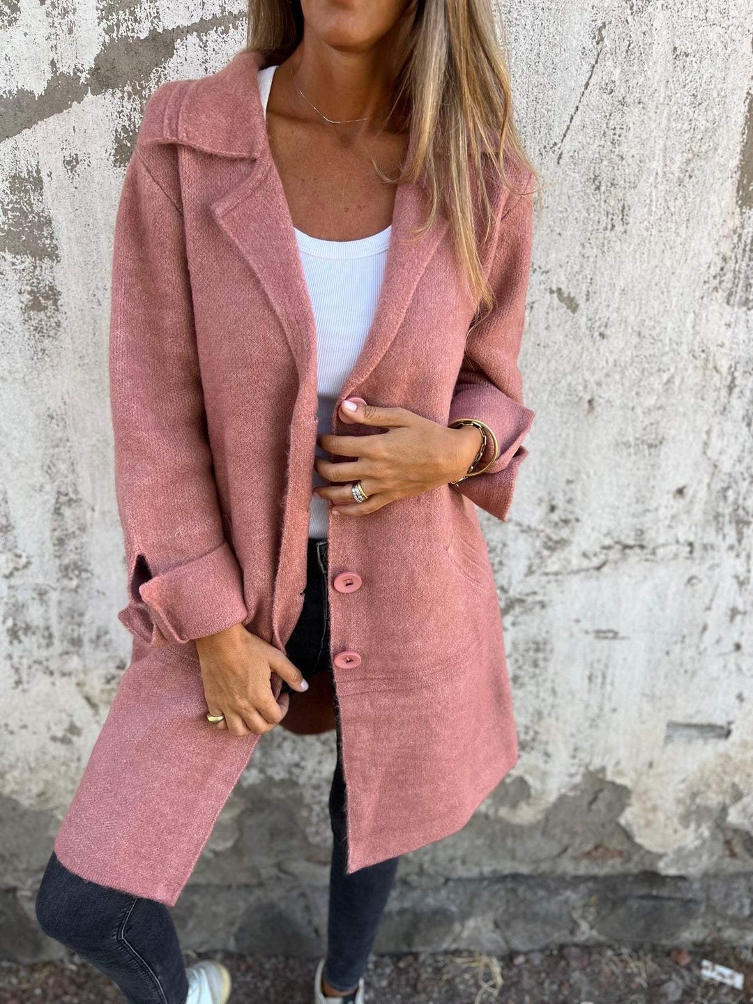 Lara™ - Cappotto Lungo in Cotone per l'Autunno