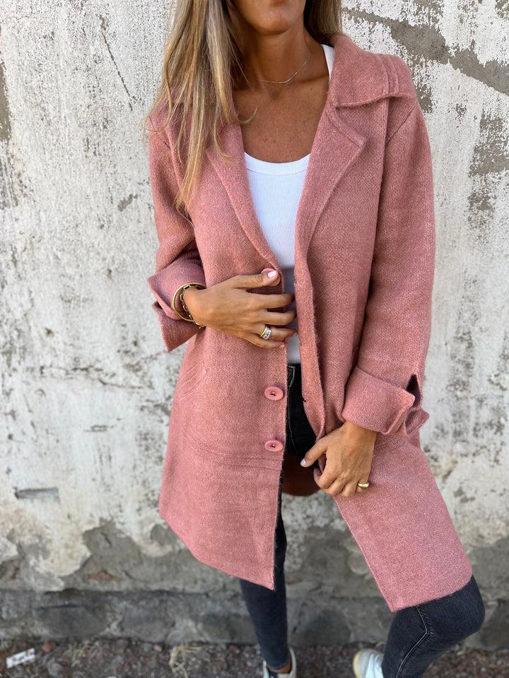 Lara™ - Cappotto Lungo in Cotone per l'Autunno