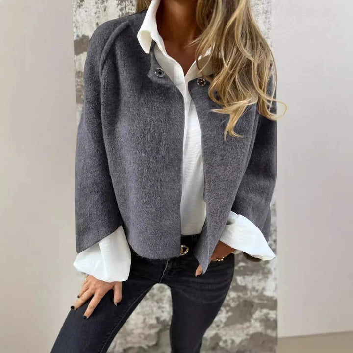 Nina™ - Cappotto Corto in Cotone