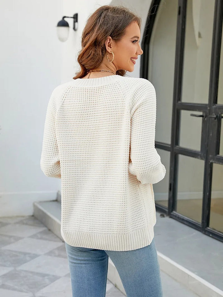 Emma™️ - Cardigan Lavorato a Maglia Elegante